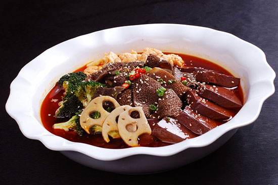 鴨血冒菜 鴨血冒菜